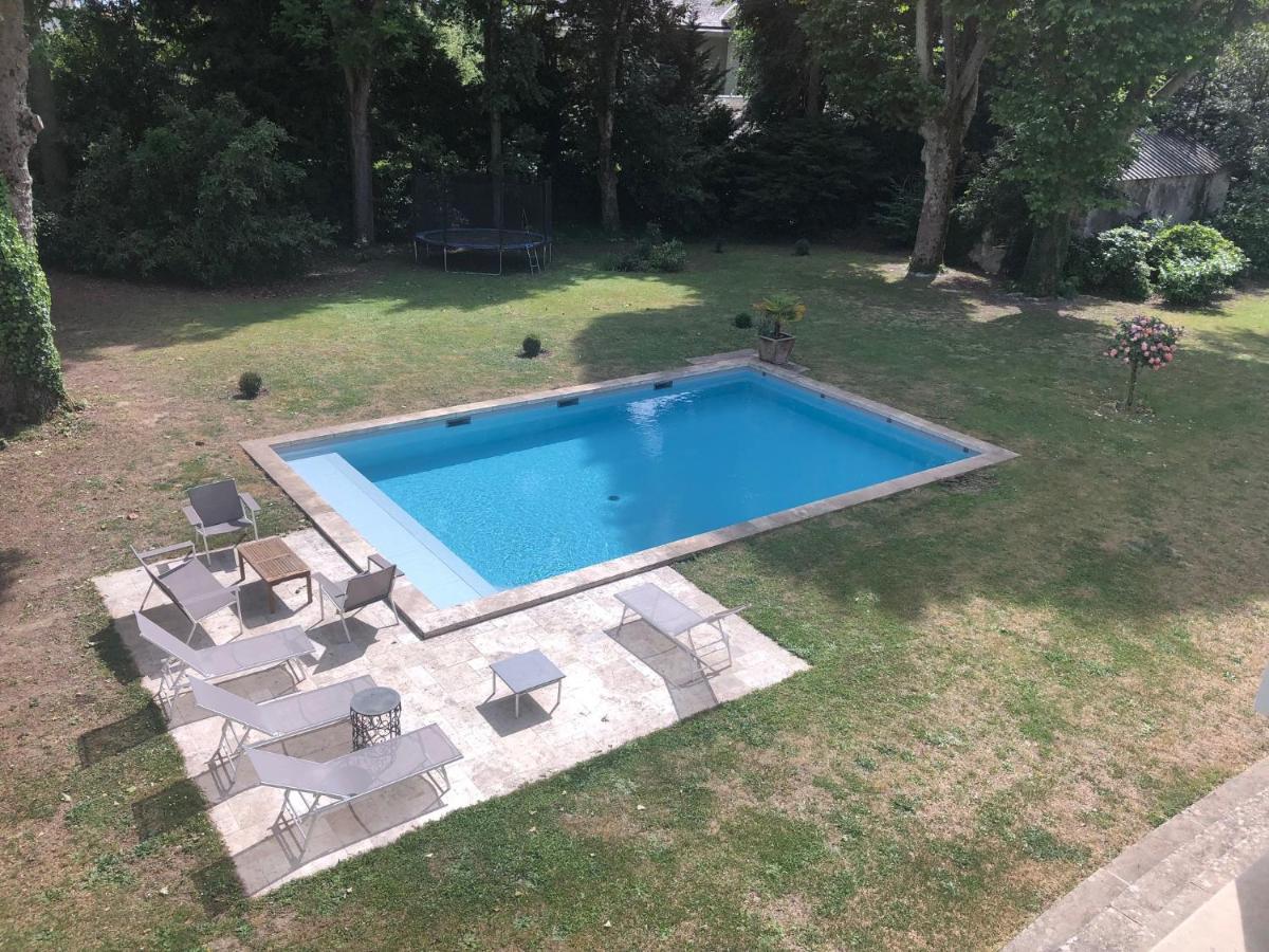 La Grande Carree Bed & Breakfast Saint-Cyr-sur-Loire Ngoại thất bức ảnh