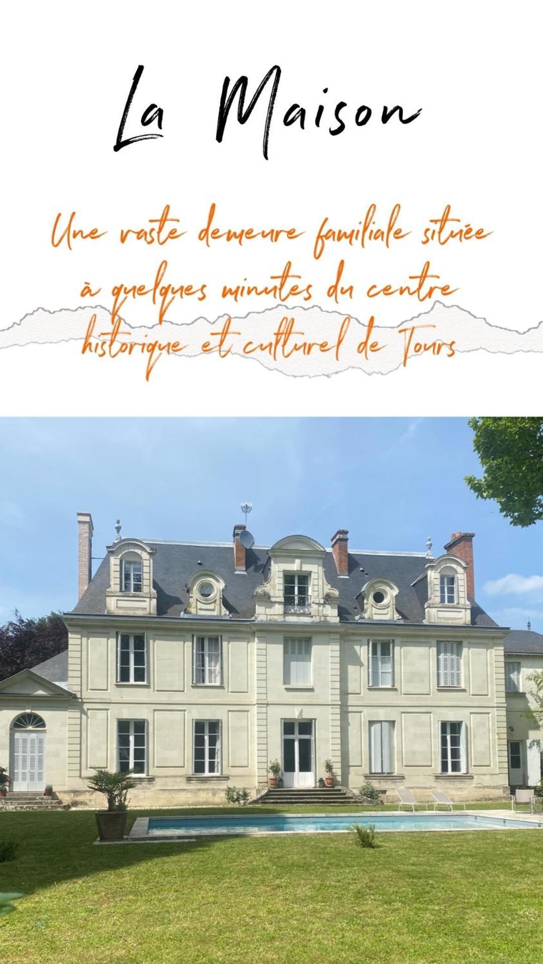 La Grande Carree Bed & Breakfast Saint-Cyr-sur-Loire Ngoại thất bức ảnh